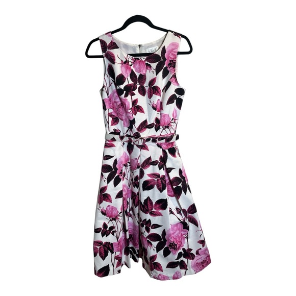 Eliza J Dresses & Skirts - Eliza J Pink Fit and Flare Dress with Scoop Neck for Wedding Guest